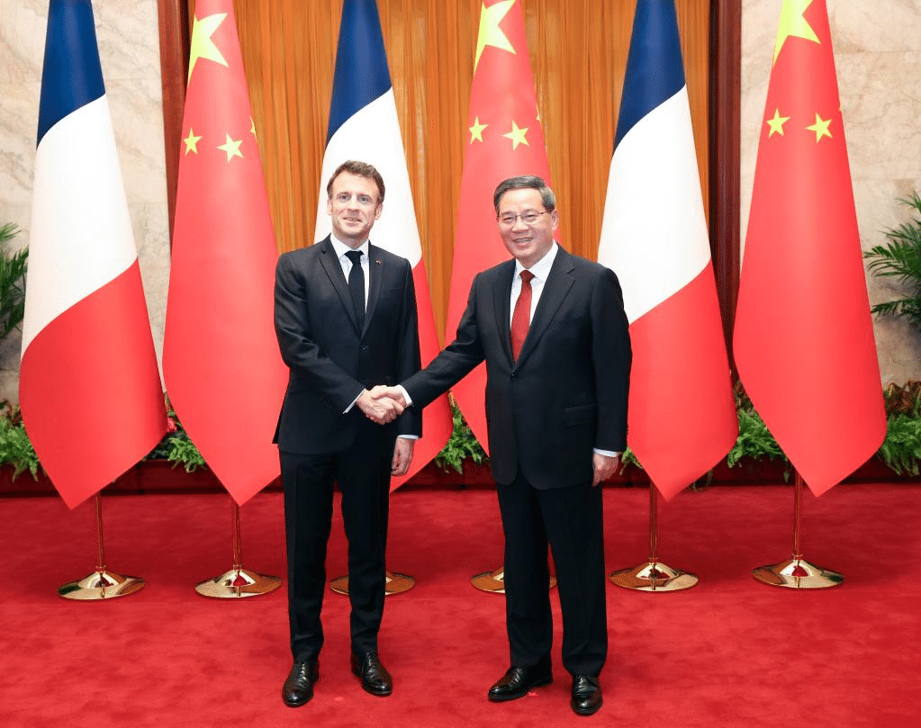 li-qiang-macron-pekin