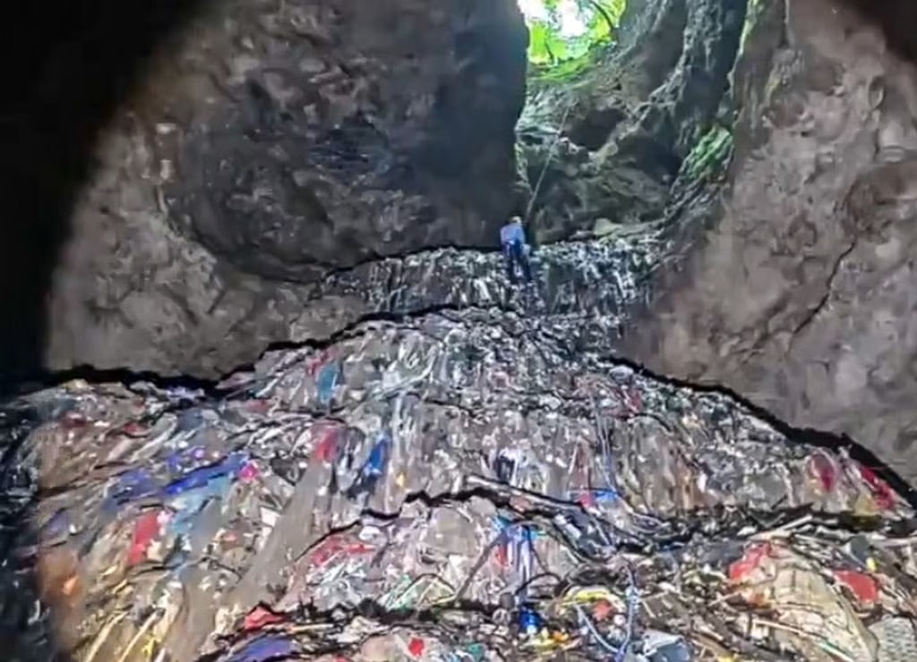 trash cave