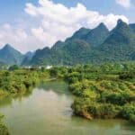 Photo d'un paysage en Chine