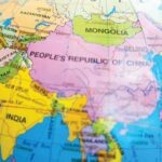 Plan de la Chine et des pays autour