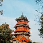 Photo d'un temple orientale