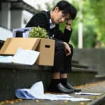 Un jeune homme déprimé