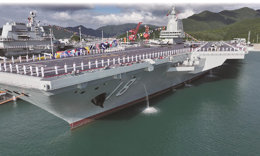 Photo d'un porte-avions